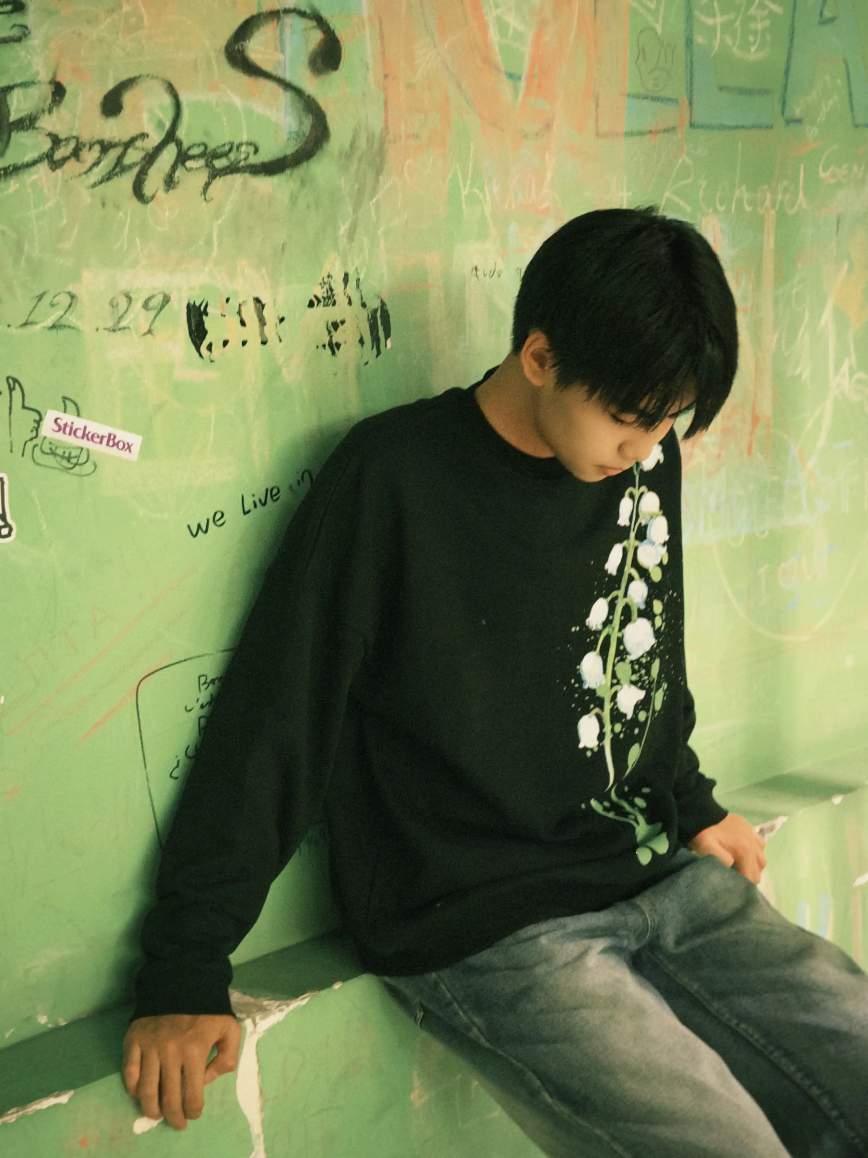 Ink Lily of The Valley Sweatshirt
