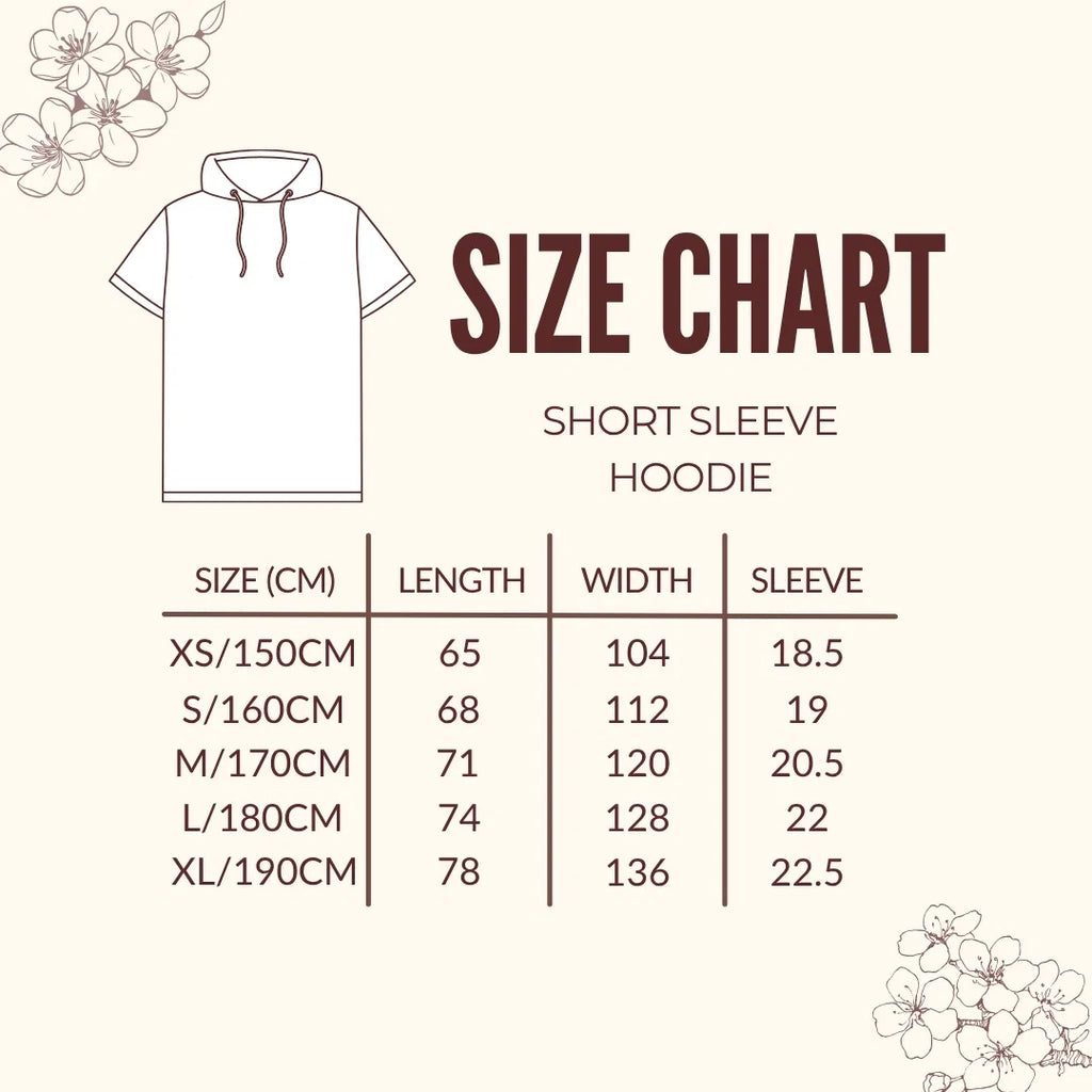 Logo Short Sleeve Hoodie